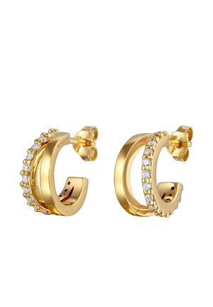 SPARKLING DOUBLE BASIC - Øreringe - gold-coloured