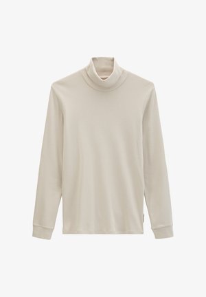 Marc O'Polo, JERSEY T-SHIRTS LONGSLEEVE, TURTLE - Longsleeve - linen beige