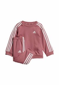 adidas Performance JOG SET - Tuta - preloved crimson   white