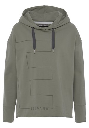 Elbsand Hoodie - lichen green