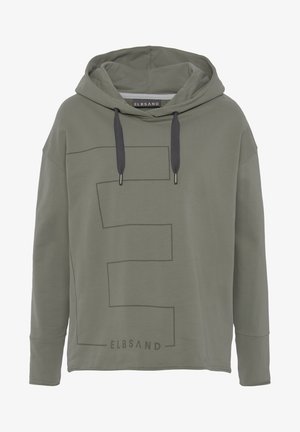 Elbsand Hoodie - lichen green