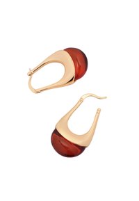 TATUUM GRETE - Earrings - brown
