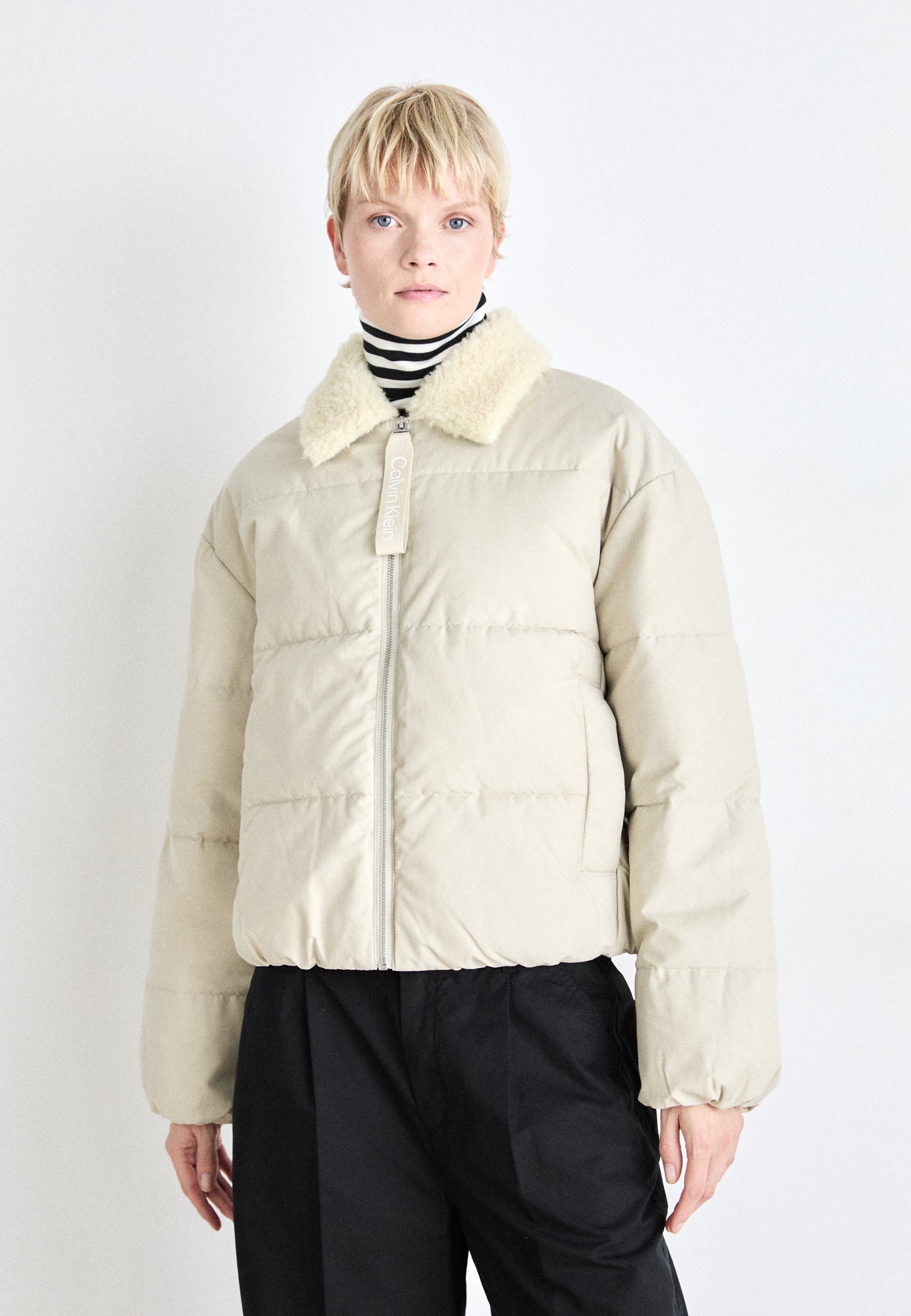 Calvin Klein Jeans AVIATOR PUFFER - Winterjas - pelican