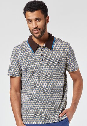 VOYAGER - WITH PRINT - Polo - blue