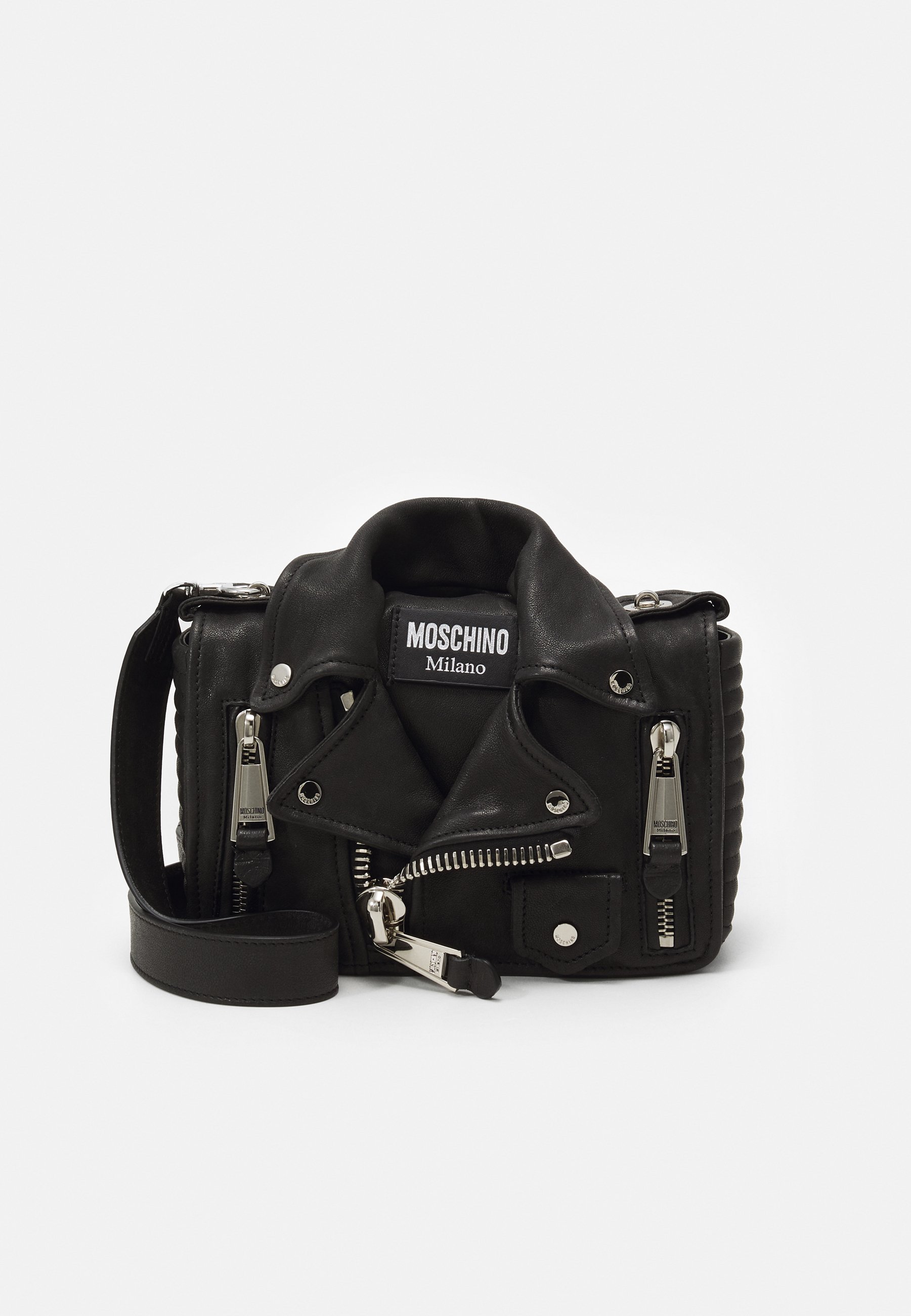 MOSCHINO BIKER BAG Umhängetasche nero/schwarz Zalando