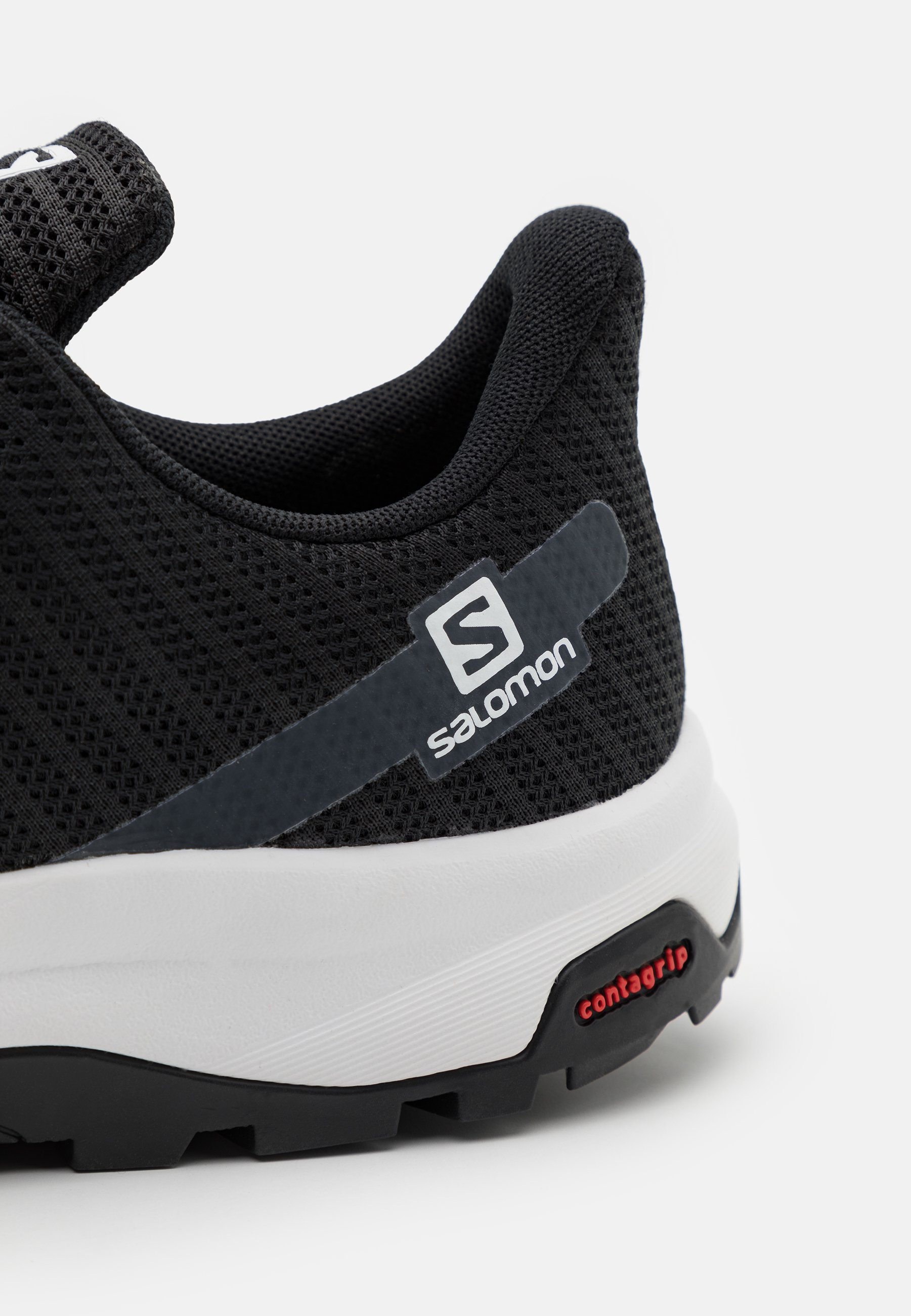 Salomon OUTBOUND PRISM - Zapatillas de senderismo - ebony/white/black/negro  - Zalando.es