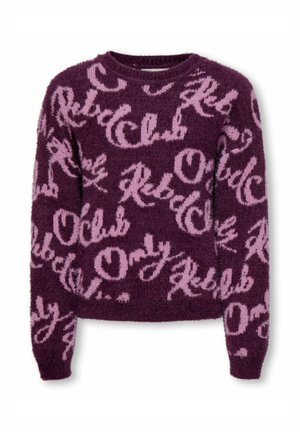 PULLOVER - Pullover - mauve wine