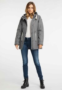 DreiMaster Abrigo de invierno - grey melange