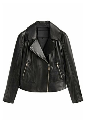 Leather jacket - black