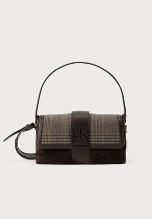 Armani Exchange, SHOULDER BAG - Дамска чанта - dark brown/multi-coloured
