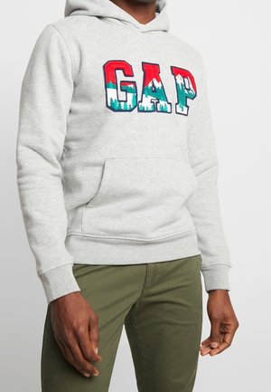 Felpa con cappuccio - light grey