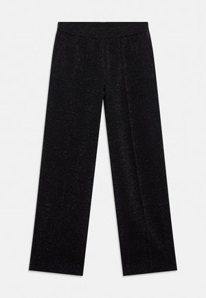 ONLY GIRLS, KOGPOPTRASH SUKI ALYA LIFE GLITTER - Pantalon classique - black