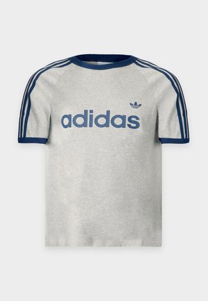 adidas Originals, RINGER - T-shirt imprimé - medium grey heather