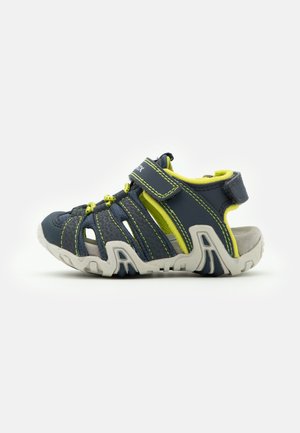 KRAZE - Outdoorsandalen - navy/lime