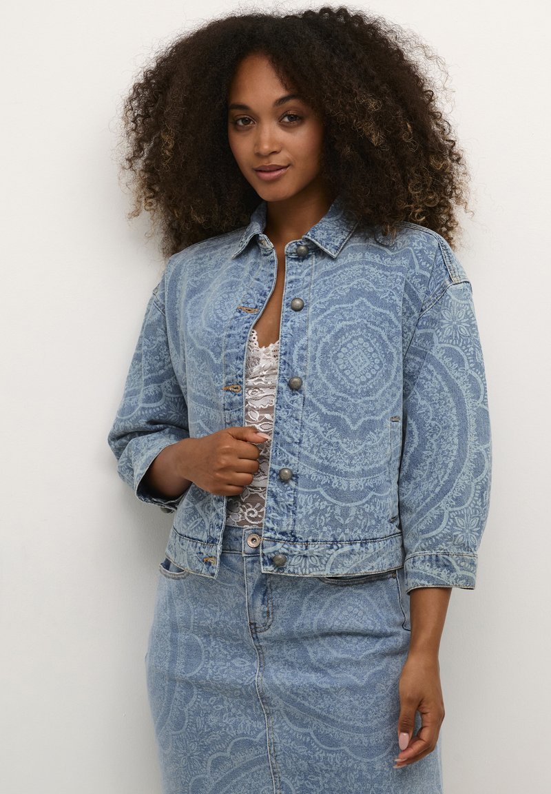 Cream FRYNULLA Veste en jean denim tiles/denim bleu ZALANDO.FR