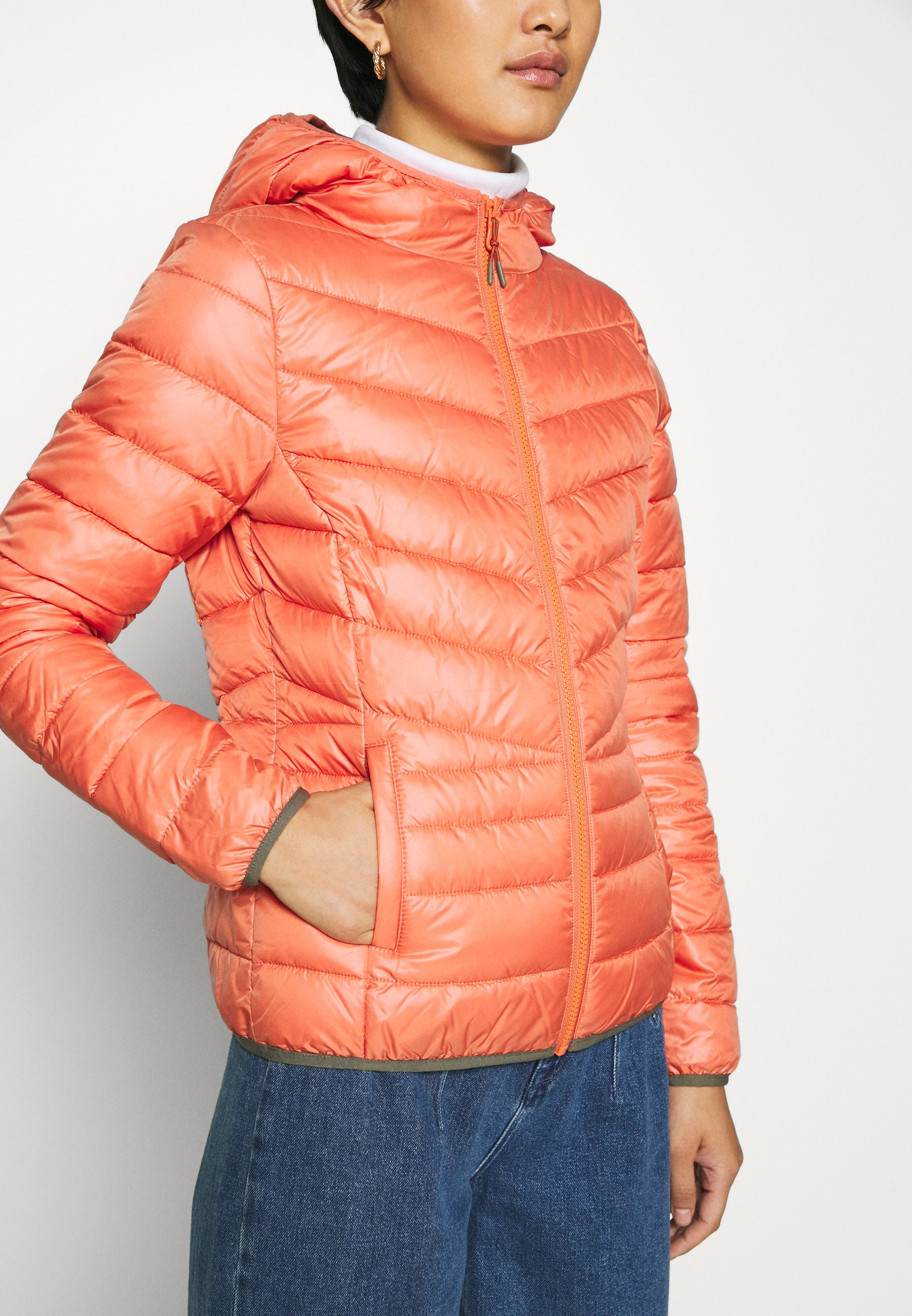 LIGHT PADDED JACKET Übergangsjacke burnt coral LIGHT PADDED JACKET Übergangsjacke burnt coral