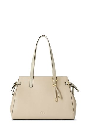 SHOPPING CON DOPPI - Bolso de mano - beige