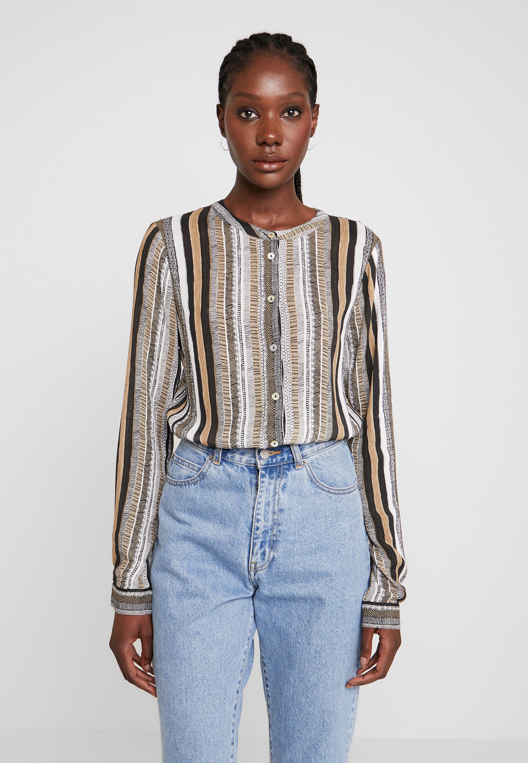 Kaffe KADANIELLA Bluser black deep Zalando.no Kaffe KAFOLDY ALVI BLOUSE - Bluser - moss