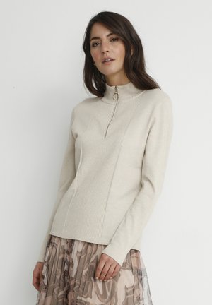 Goosudu Colorful Striped Classic Zipper Coat