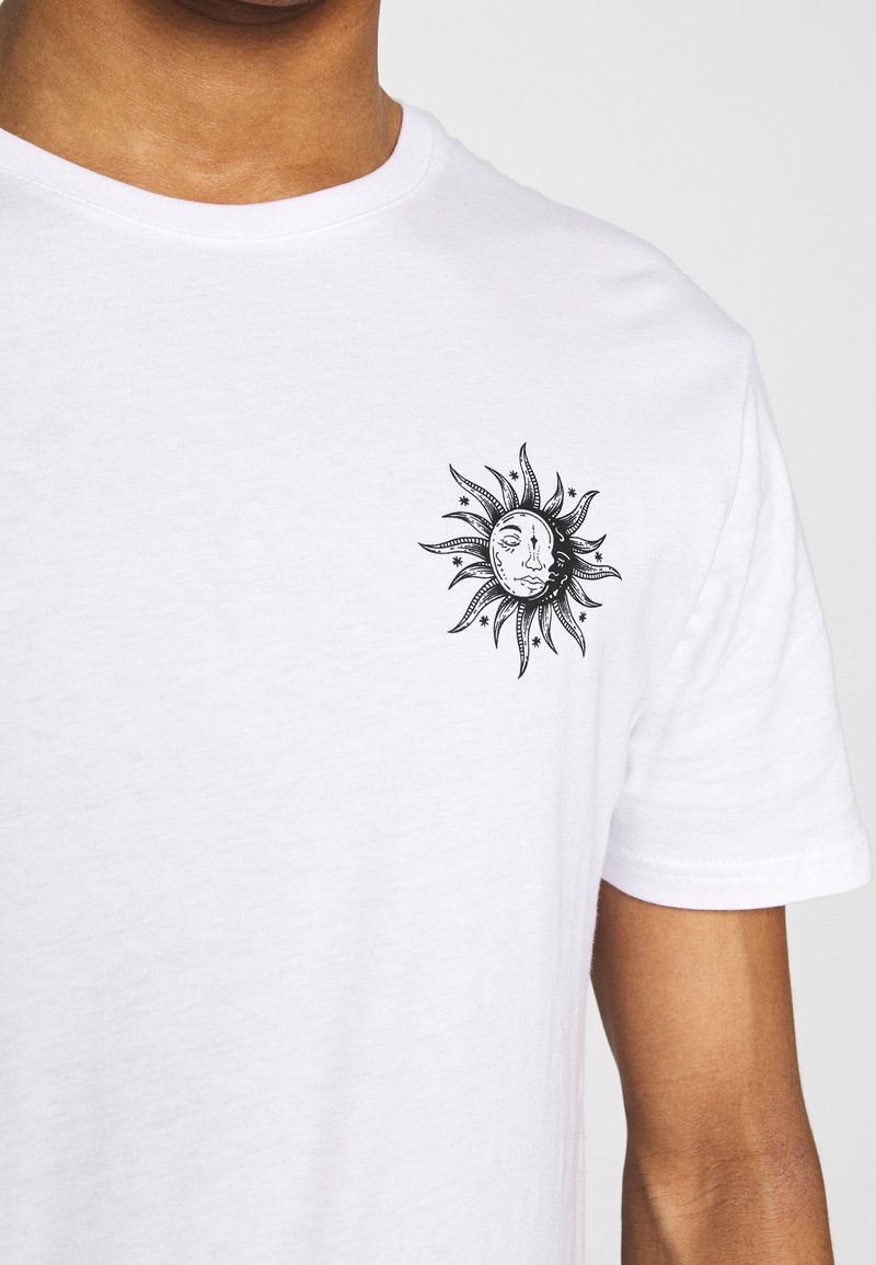 Pier One Sun Moon Tee Camiseta Estampada White Blanco Zalando Es