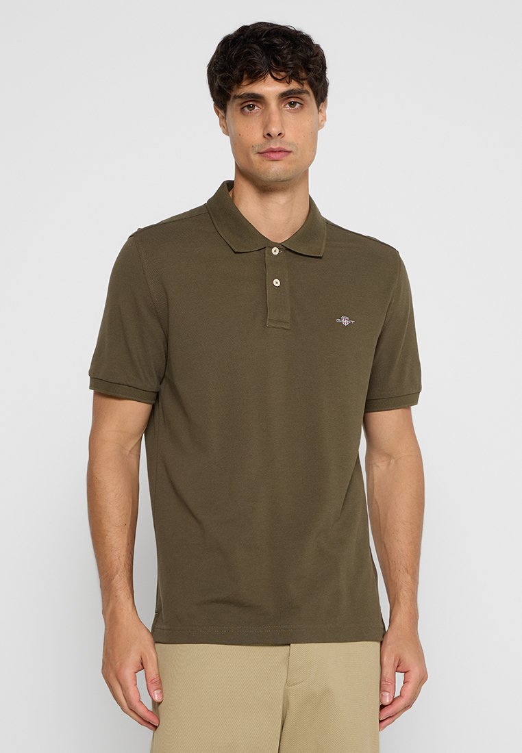Gant Poloshirt groen Gant Poloshirt groen