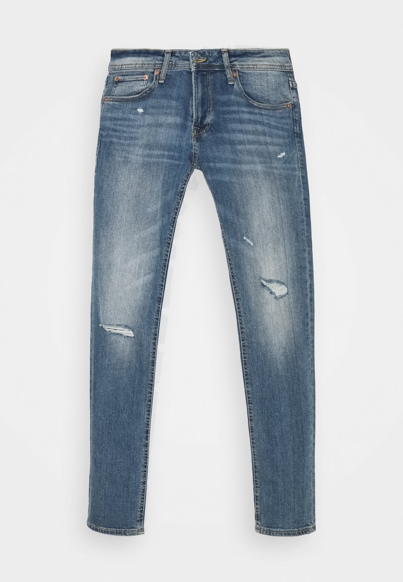 jack & jones Slim fit jeans blauw denim/bluedenim