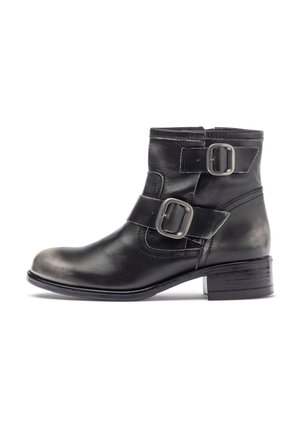 MONS - Cowboy/biker ankle boot - gris