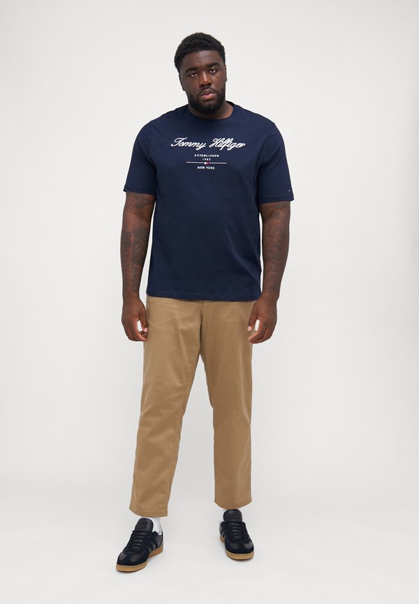 SCRIPT LOGO TEE - Print T-shirt - desert sky4