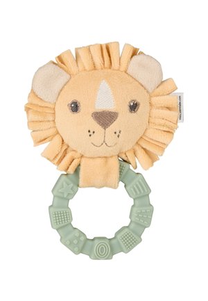 LÖWE LEO - Cuddly toy - gelb