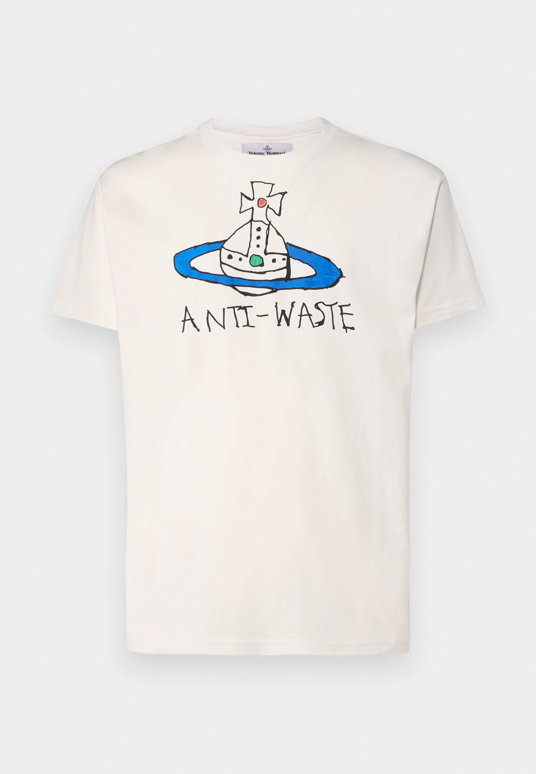 すぐ届く Vivienne Westwood ANTIWASTE CLASSIC Tシャツ 国内発 Vivienne Westwood ANTIWASTE CLASSIC - T-Shirt print - white