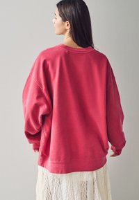 Next Mikina - washed red