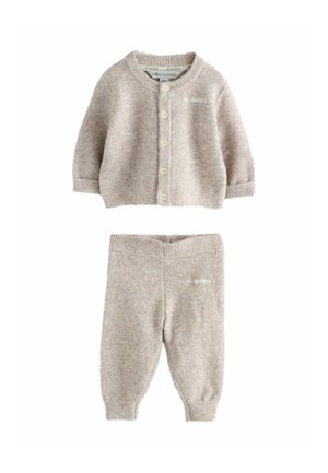 REGULAR FIT -  JOGGERS SET   - Gilet - neutral