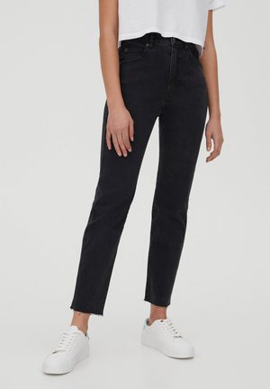 SLIM MOM - Jeans slim fit - black