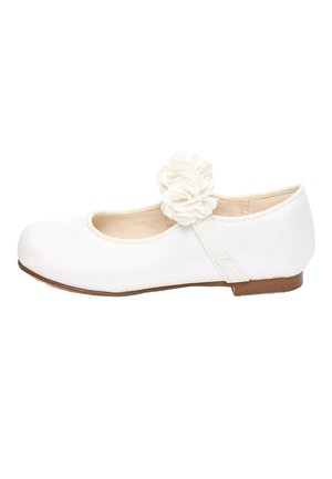 IVORY OCCASION CORSAGE MARY JANES (YOUNGER) - Baleriny - white