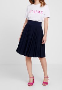 Anna Field Petite A-linjainen hame - dark blue