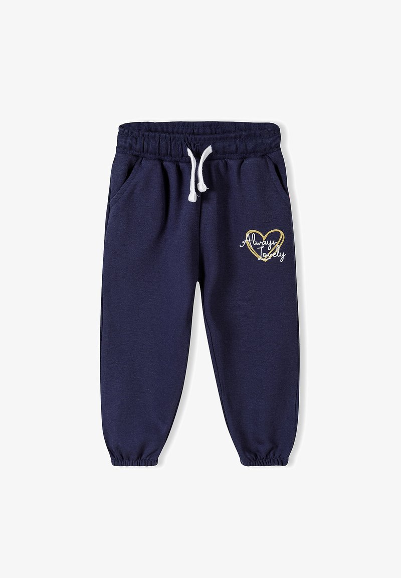 MINOTI ELASTIC WAIST AND PULLED DOWN LEGS - Treniņtērpa apakšdaļas - dark blue