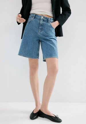 Pantaloni scurți din denim - blue