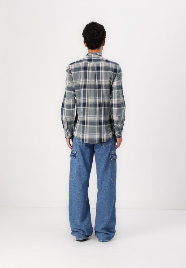 KIDD TAILORED  - Shirt - vintage teal3