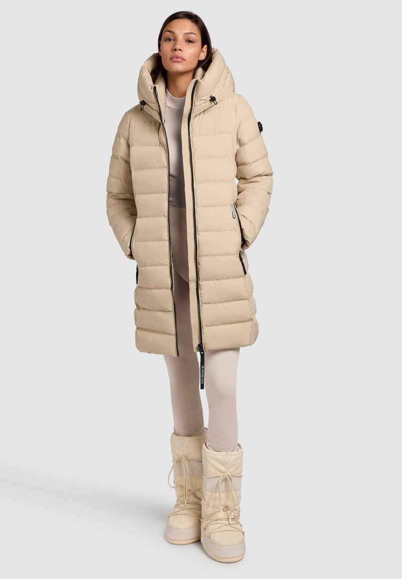 khujo Wintermantel beige