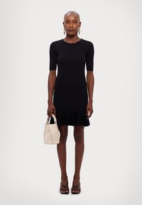 Armani Exchange DRESS - Shift-haljina - black