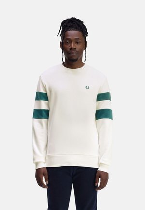 PEACHED TIPPED SLEEVE  - Sudadera - blanco nieve