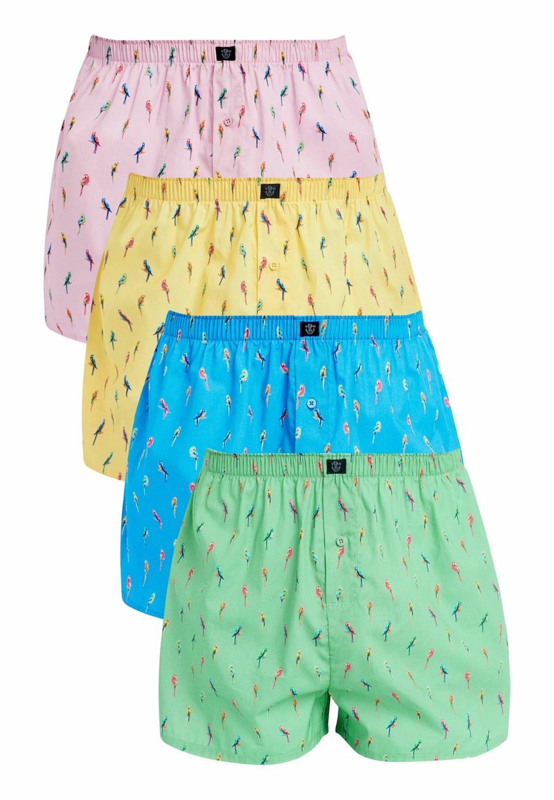 Next PATTERN PURE 4 PACK - Bokseršorti - bright parrot