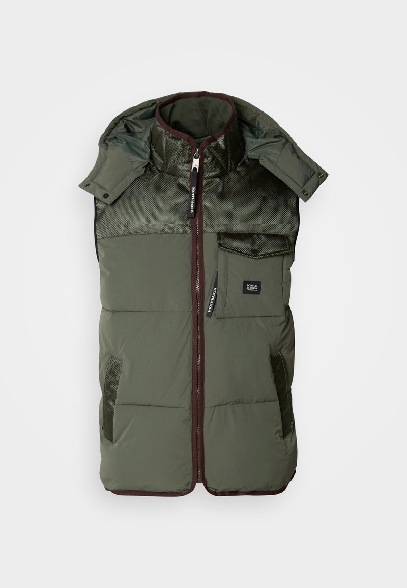 Scotch & Soda Bodywarmer kaki Scotch & Soda Bodywarmer kaki