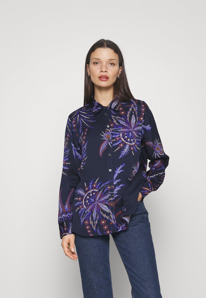 Banana Republic Petite DILLON Buttondown blouse blue Zalando.de