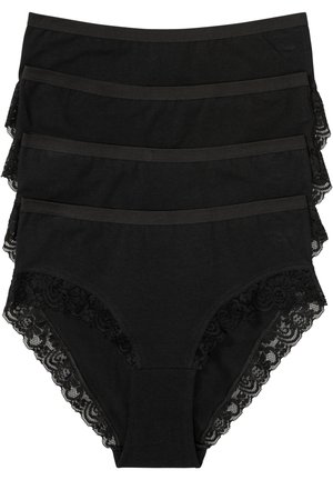 4 PACK - Slip - black