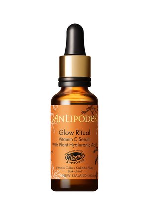 GLOW RITUAL VITAMIN C SERUM WITH PLANT HYALURONIC ACID - Serum - -