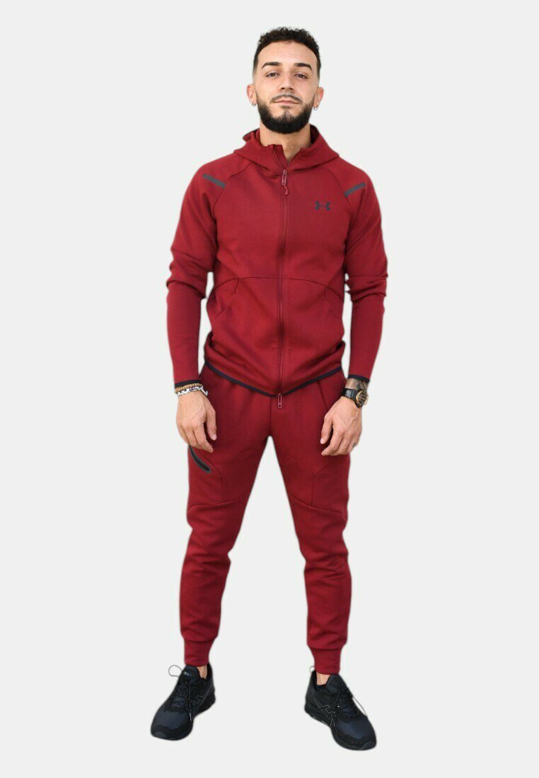 Under Armour SET - Chándal - burdeos