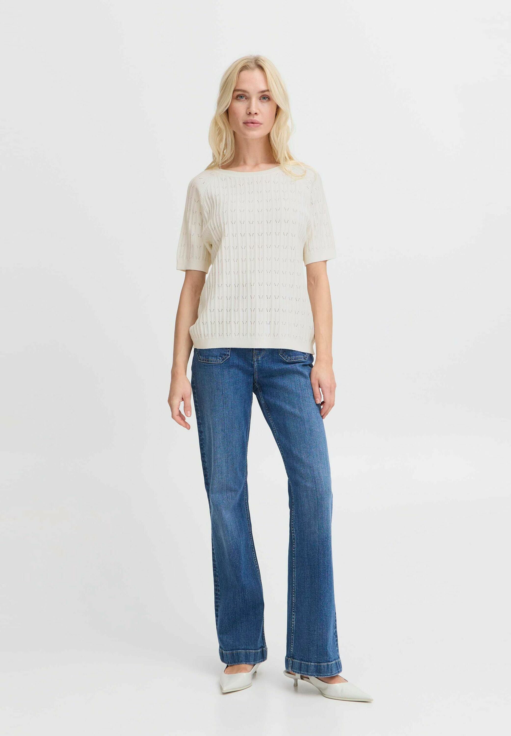 売れ筋商品|||ビーヤング Tシャツ レディース トップス BYOMANJA - Basic T-shirt - marshmallow b.young by Zalando BYOMANJA - T-shirt basic - marshmallow