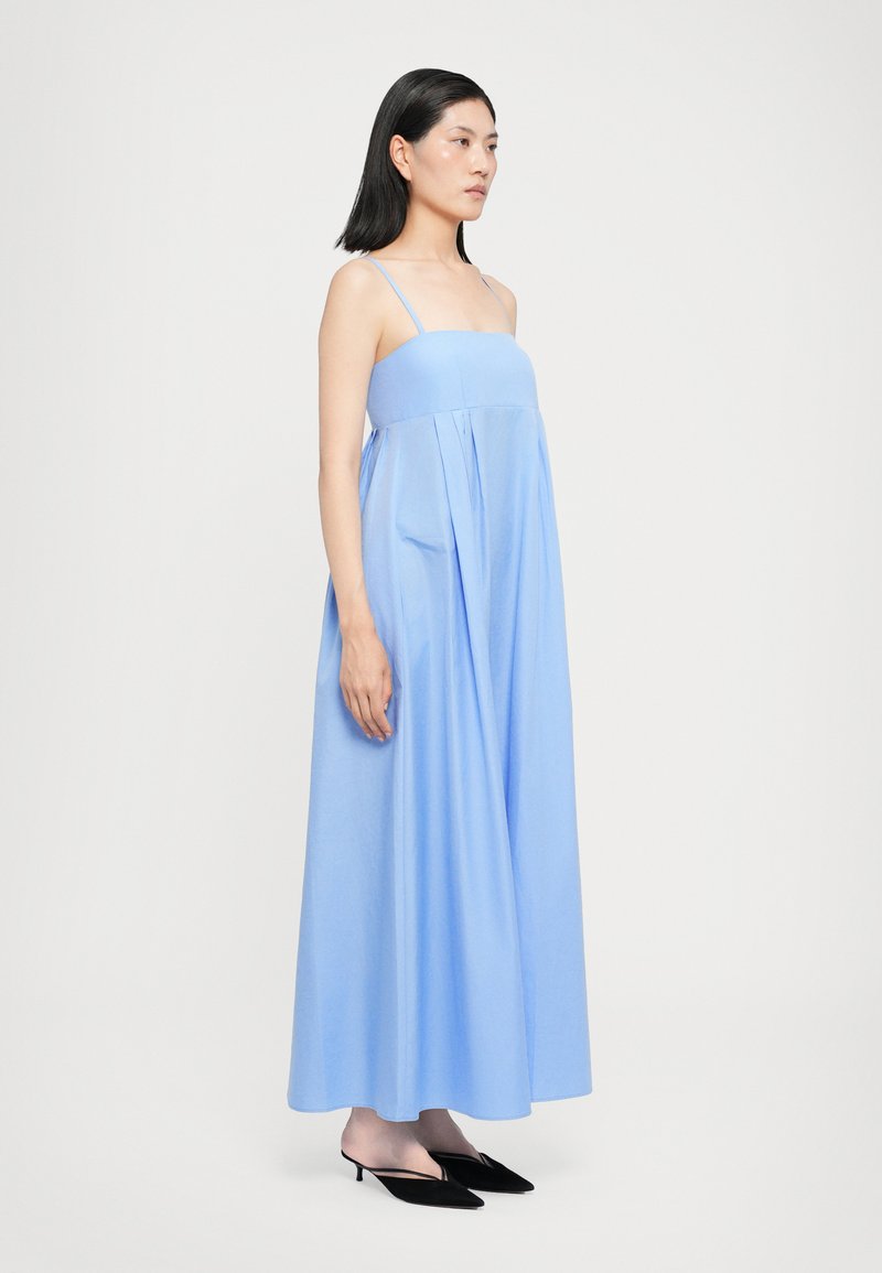 hot topic mermaid dress Strapless Long Corset Prom Dress with Mermaid Skirt Baby Blue / 14