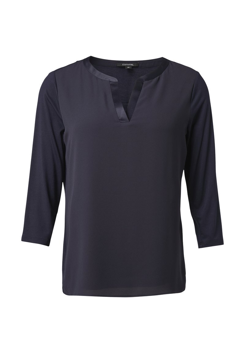 comma Longsleeve donkerblauw comma Longsleeve donkerblauw